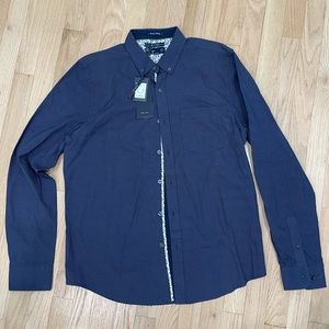 Cactus brand men’s button down, new with tags, slim fit L